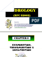 Chapter 3-Evaporation+Transpiration+Infiltration PDF