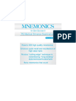 Mnemonics for Sure Success in PG Medical Entrance Examinations, 2e (2016)_(9385915339)_(CBS)