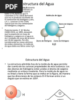 Presentacion 2 Estructura Del Agua