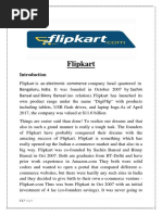 Flipkart-Case Study