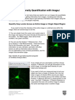 Basic Intensity Quantification With Imagej: Quantify Gray Levels Across An Entire Image or Single Object/Region