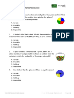 year 3 chance worksheet