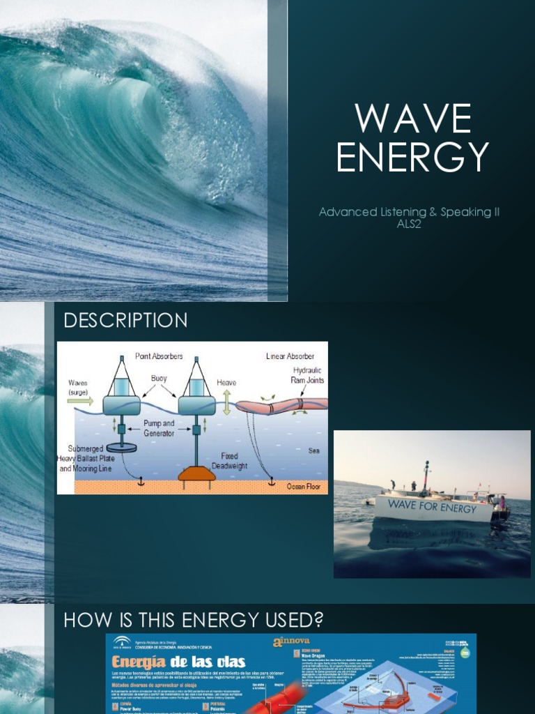 Wave Energy: Advanced Listening & Speaking II Als2 | PDF