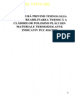 PCC 016 - 2000 Reabil Termica A Clad Cu Placi Termoizolante