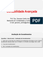 Avaliacao de Investimentos Atualizado