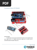 Keyes - Funduino Uno and Nano Multi Purpose Shield V3