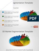 1060 3d Market Segmentation Powerpoint Template