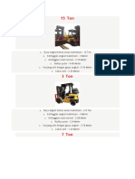 Spesifikasi Alat Angkat