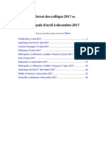 Brevet Annee 2017-2