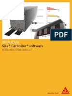 Prirucnik-Za Koristenje Sika CarboDur Software PDF