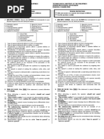 Oral Communication Remedial Exam