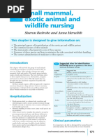 Small Mammal, Exotic Animal and Wildlife Nursing PDF