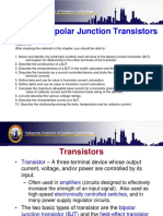 Bipolar Junction Transistors: Malaysian Institute of Aviation Technology
