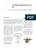 Hassan, N. A. A., Fauzi, S. H. M. Dan Kian, Y. S. (2015) - Prospects of Palm-Based Oil As A Biolubricant. Journal of Oil Palm Research, 27 (1), 12-20