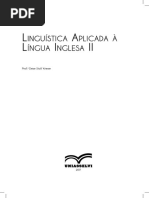 Linguística Aplicada a Língua Inglesa II