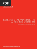Extreme Gerrymandering & The 2018 Midterm