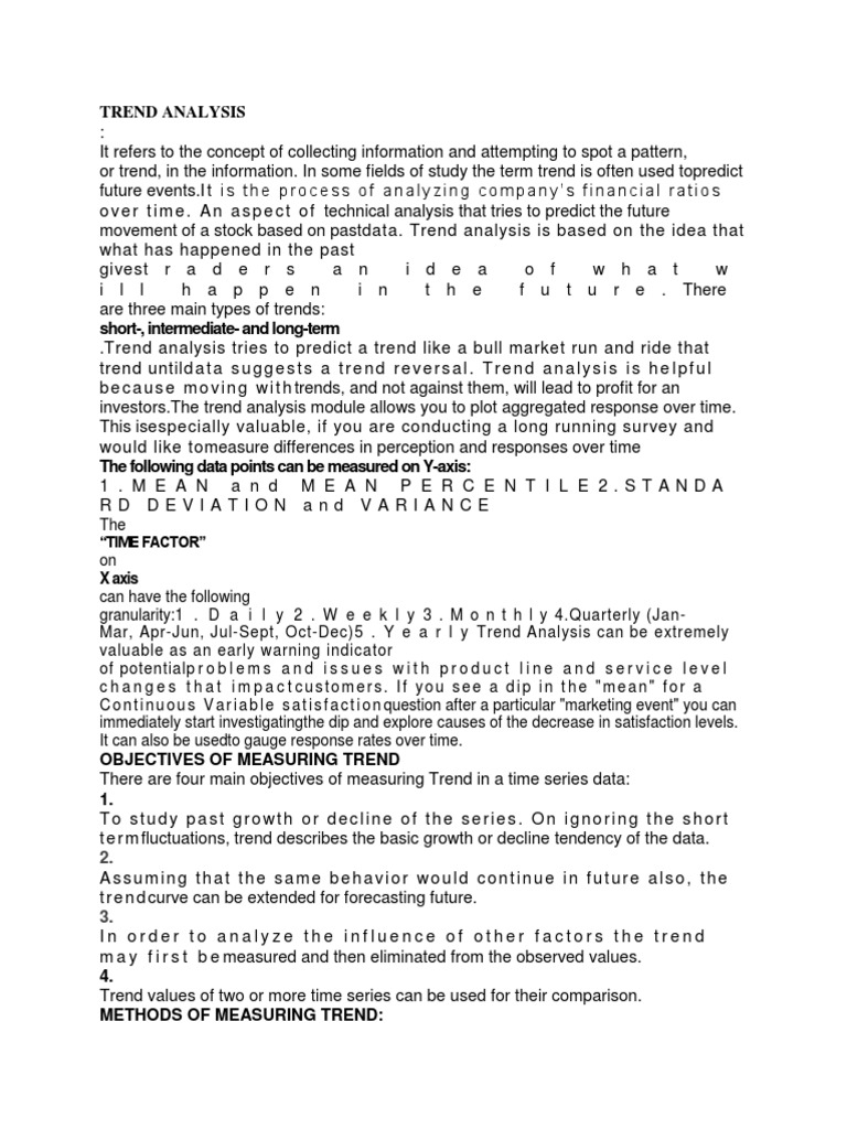 Maruti Suzuki Trend Analysis Overview | PDF | Market Trend | Financial ...