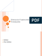 Etiologi Faringitis Dan Tonsilitis