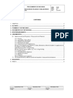 Procedimiento Identificación de Peligros y Evaluación Riesgos - Ver 01