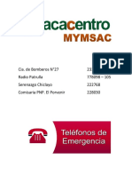 Numeros de Emergencias