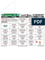 Elem Lunch Menu September 10 0