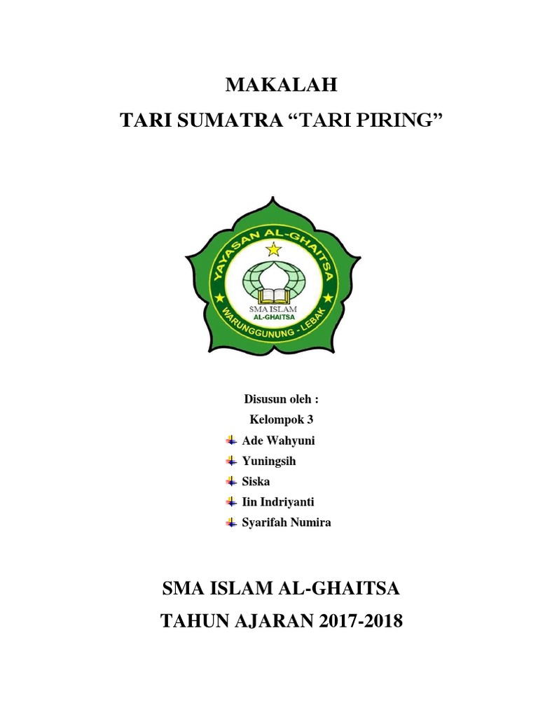 Makalah Tarian Sumatra