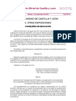 Organización y funcionamiento de los Departamentos de Orientación en Castilla y León