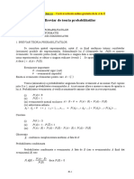 Breviar de Teoria Probabilitatilor PDF