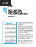 Ecfr 169 - Putins Hydra Inside The Russian Intelligence Services 1513 PDF