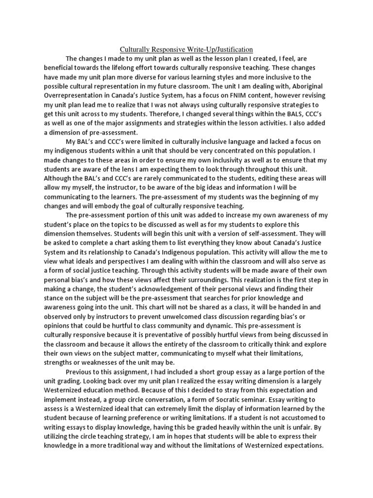 Culturally sensitive essay image