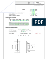 Diseño de conexión a corte IPN 300