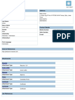 Personal Data Address