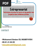 ENCGK Entrepreunariat ELMAHFOUDI Séance1