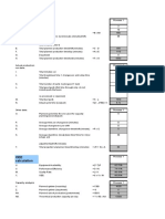 OEE Calculation: Process 1 Operating Pattern and Machine Data