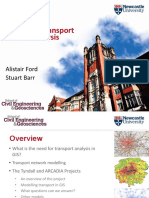 GIS For Transport Analysis: Alistair Ford Stuart Barr