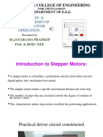 ST - Joseph'S College of Engineering: Simulation & Practical Demo of Stepper Motor Operation