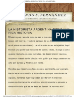Armando S. Fernandez - La Historieta Argentina Tiene Una Rica Historia