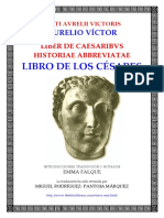 Aurelio Victor LIBER de CAESARIBVS Libro de Los Cesares