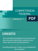 Competencia Federal