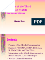 Overview of The Third Generation Mobile Communications: Xiaobo Zhou