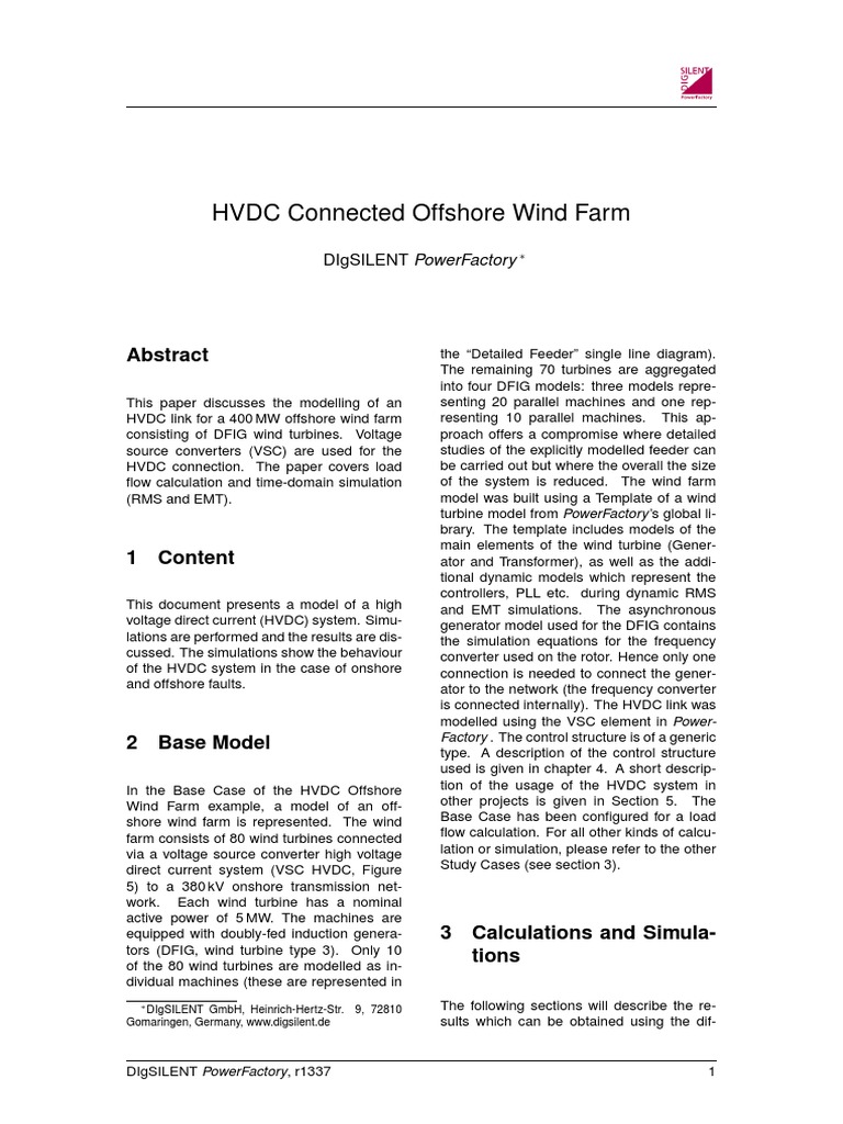 Monopile Design for HVDC Offshore Wind | PDF | High Voltage Direct ...