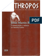 Martin Barbero Jesus - Pistas para Entre-Ver Medios y Mediaciones