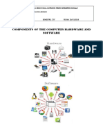 Components of The Computer Hardware and Software