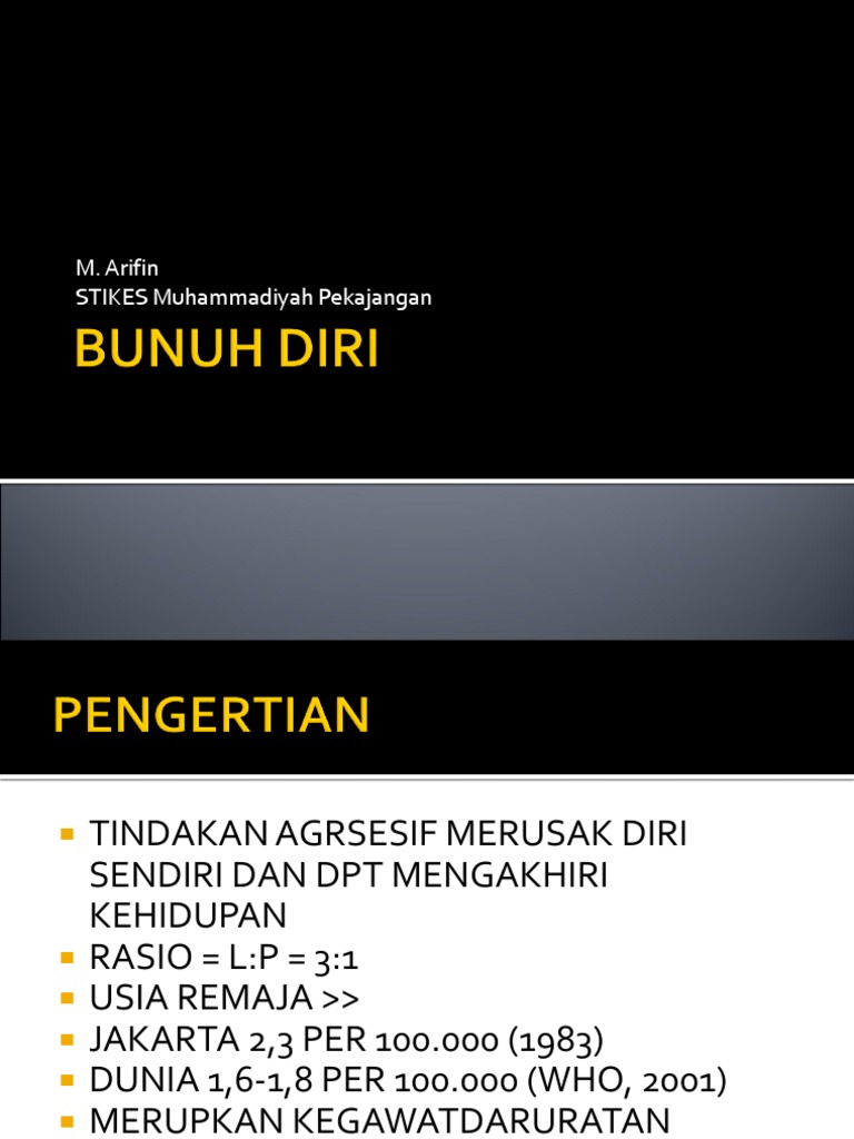 Tindakan Agresif dan Bunuh Diri Remaja | PDF | Pengembangan Diri