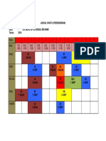 Jadual Waktu Affiq 2018