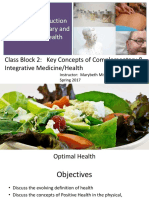ISCI631: Introduction To Complementary and Integrative Health