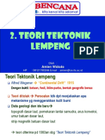 2 Teori Tektonik Lempeng