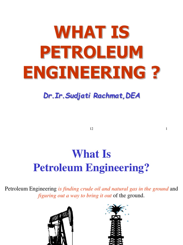 Overview of Petroleum Engineering | PDF | Oil Well | Petroleum