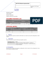 Document Revision Log:: FICO: Configuration Guide Accounts Payable Process