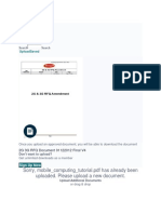 Sorry, Mobile - Computing - Tutorial - PDF Has Already Been Uploaded. Please Upload A New Document